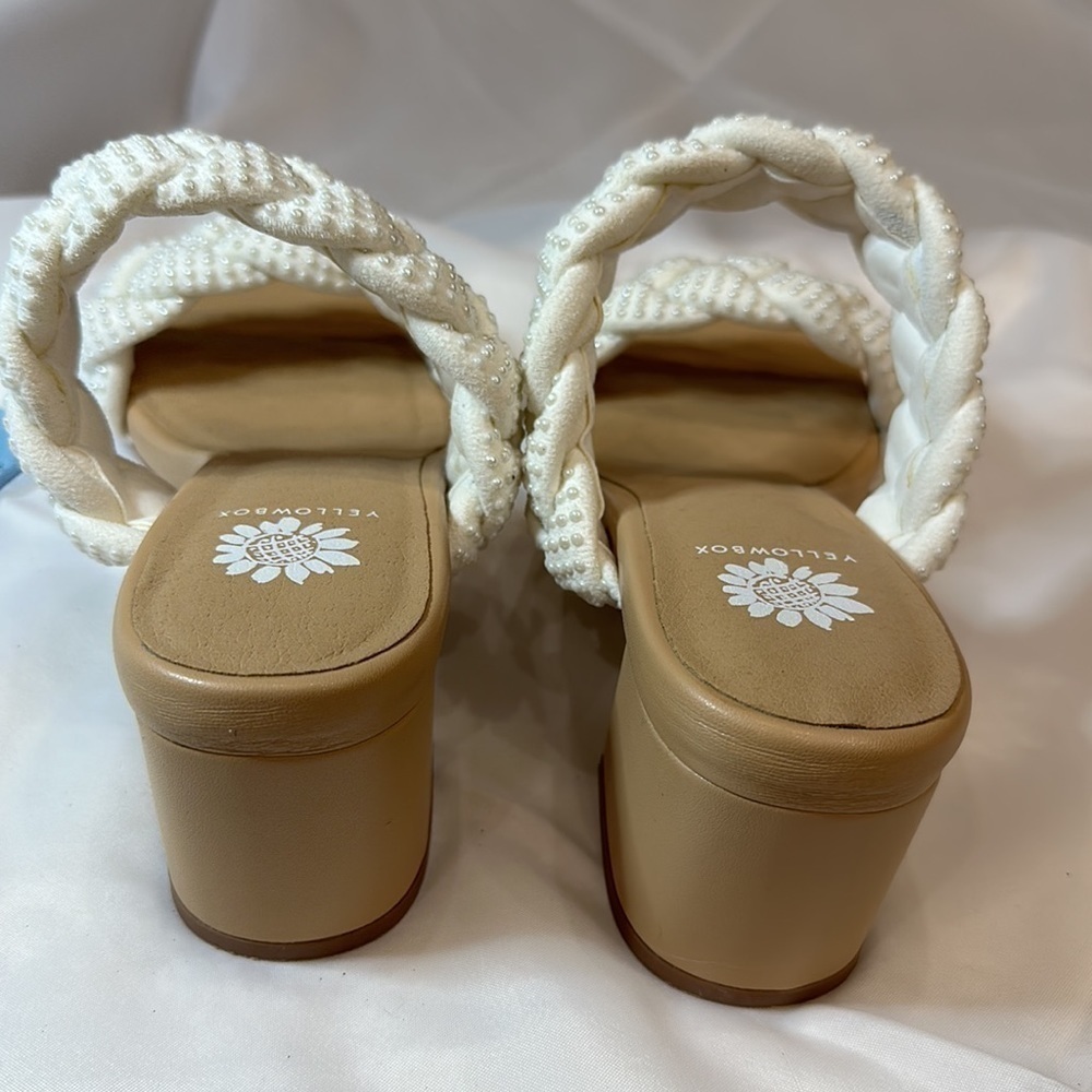 YellowBox Ceala Pearl size 7.5 worn once - Picture 10 of 11